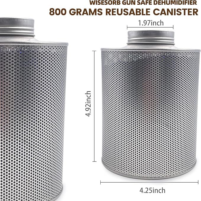 800 Gram Gun Safe Dehumidifier, 2 Pack of 1.77 LBS Rechargeable Dehumidifier - Image 8