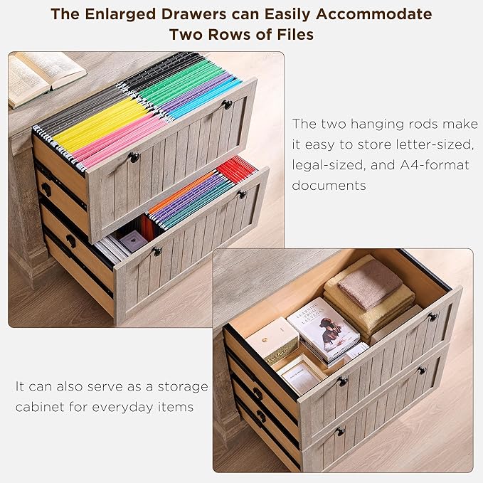 OKD Farmhouse File Cabinet - Image 4
