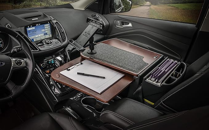 AutoExec GripMaster Car Desk for Your Vehicle Workstation and Mobile Office - Image 2