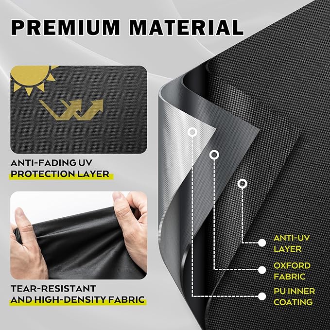 Griddle Cover for Royal Gourmet GB2000 2 Burner Grill, Flat Top Grill Cover for - Image 3
