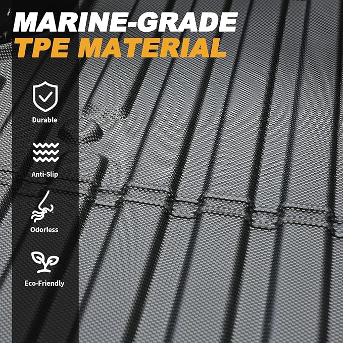 Truck Bed Mat for Toyota Tacoma 2005-2023, All Weather Truck Bed Liner for - Image 3