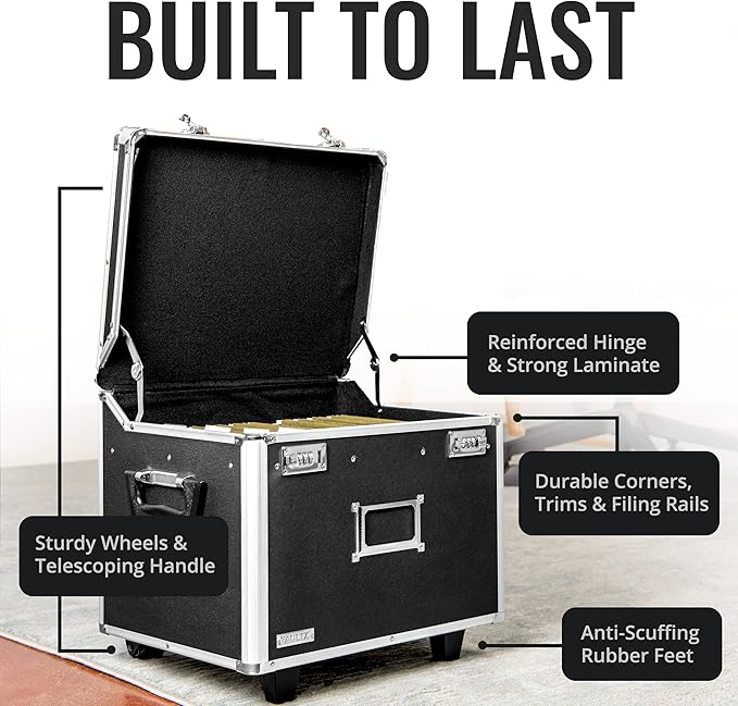 Vaultz Portable File Storage Box - Image 6