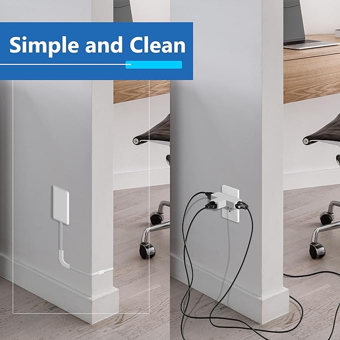 LIDER Outlet Extender with 3 Receptacles, 21W USB Type-A, and 2 USB Type-C - Image 7