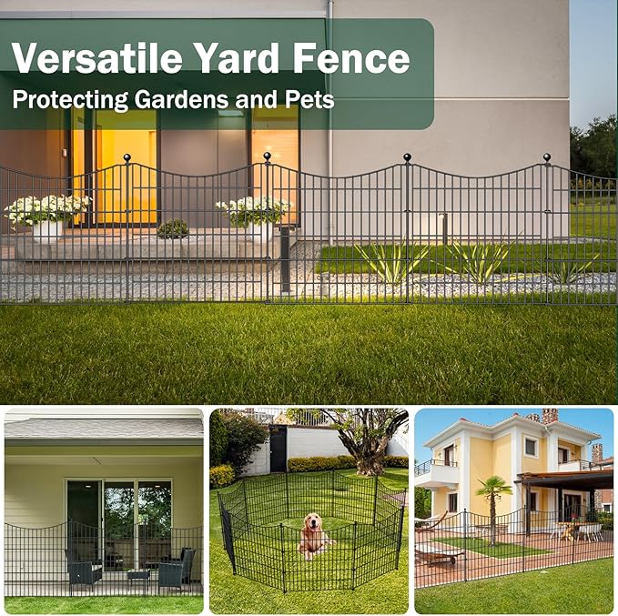 20 Panels Decorative Garden Fence - Image 6