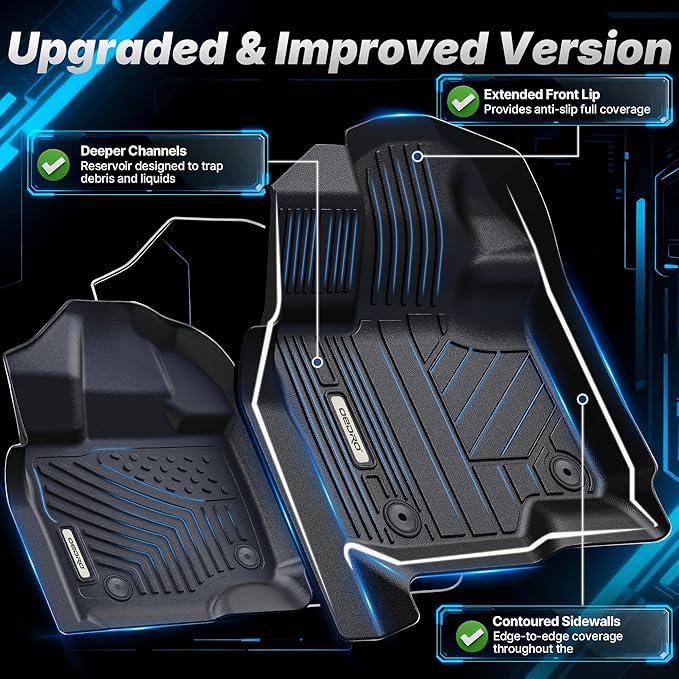 OEDRO Upgraded Floor Mats Fit for Toyota Grand Highlander 2024 2025 2026 - Image 6