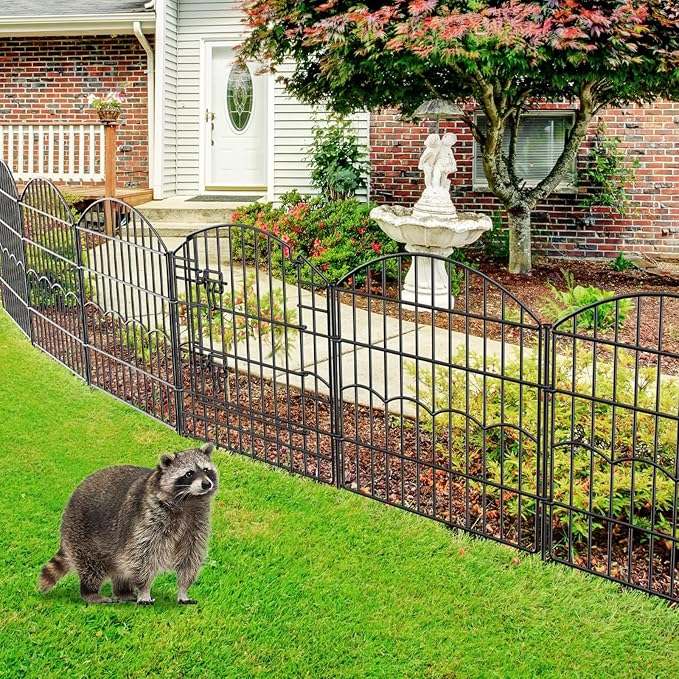 Decorative Garden Fence 6 Panels 12ft×24in No Dig Animal Barrier Fencing - Image 7