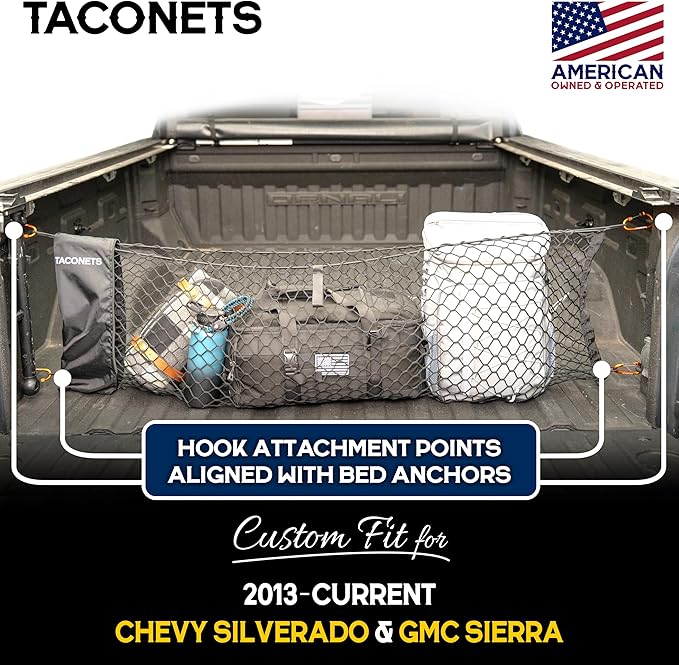 Envelope Cargo Net for GMC Sierra & Chevy Silverado - Image 2