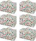 VENO 6 Pack Moving Bags and Large Christmas Decoration Storage Bins by Veno