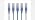 Monoprice SlimRun Cat6A Ethernet Patch Cable - Snagless RJ45 UTP Pure Bare Copper Wire 10G 30AWG 50ft Blue 5-Pack - Image 6
