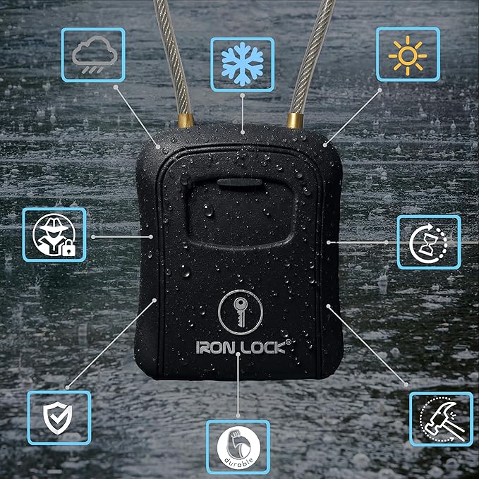 Iron Lock® Key Lock Box Portable - Image 9