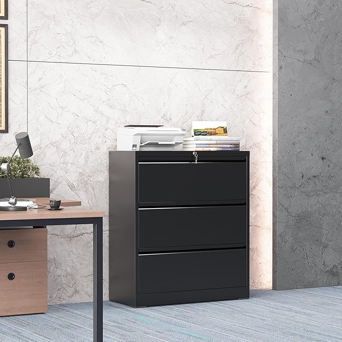 3 Drawer Lateral File Cabinet - Image 2