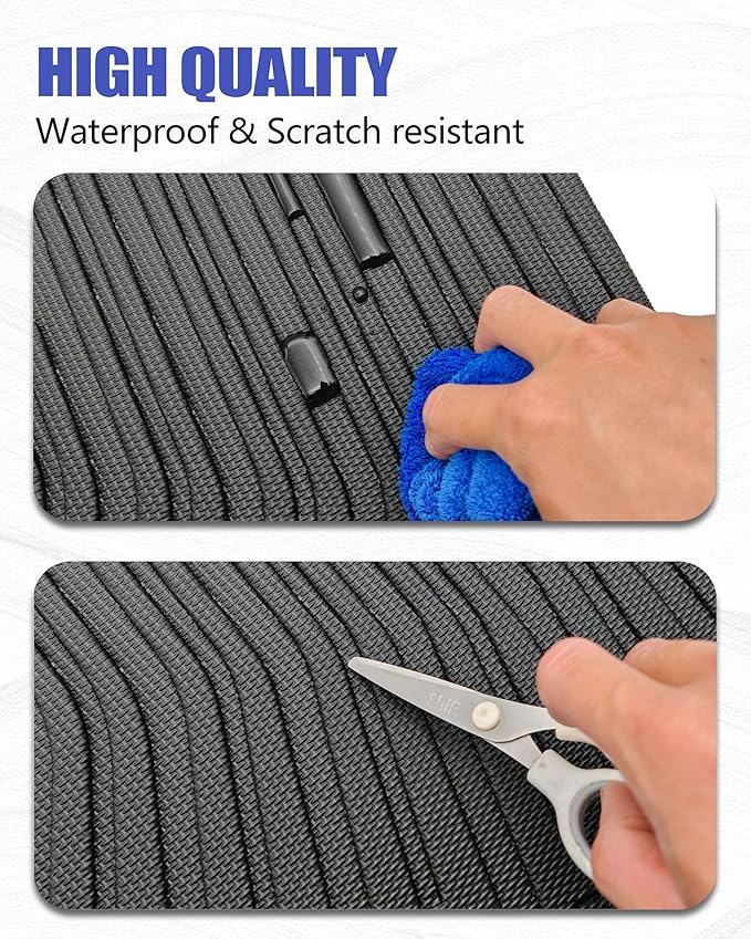 Cargo Liners Backrest Mat for Cadillac XT4 Accessories 2019-2025 - Image 5