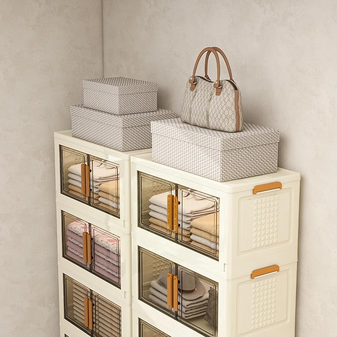 Plastic Stackable Storage Bins - Image 6