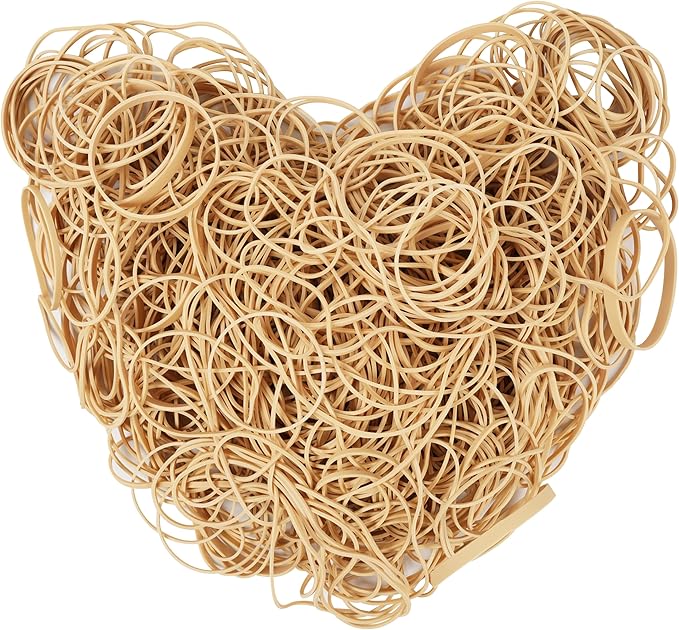 Rubber Bands, 0.5bl Assorted Size Rubber Bands Elastics Band - Image 2
