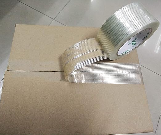 BOMEI PACK Fiber Reinforced Packing Tape, 30Rolls Mono Filament Tape 2 inch x - Image 3