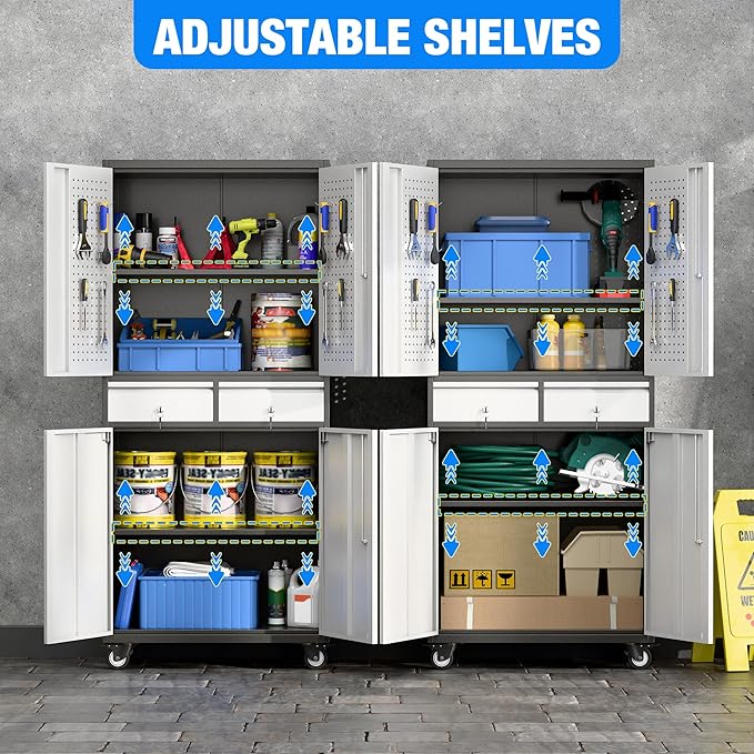 Metal Garage Storage Cabinet - Image 5