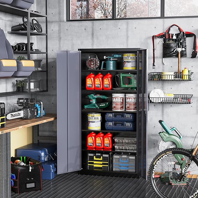 STANI Metal Garage Storage Cabinet - Image 2