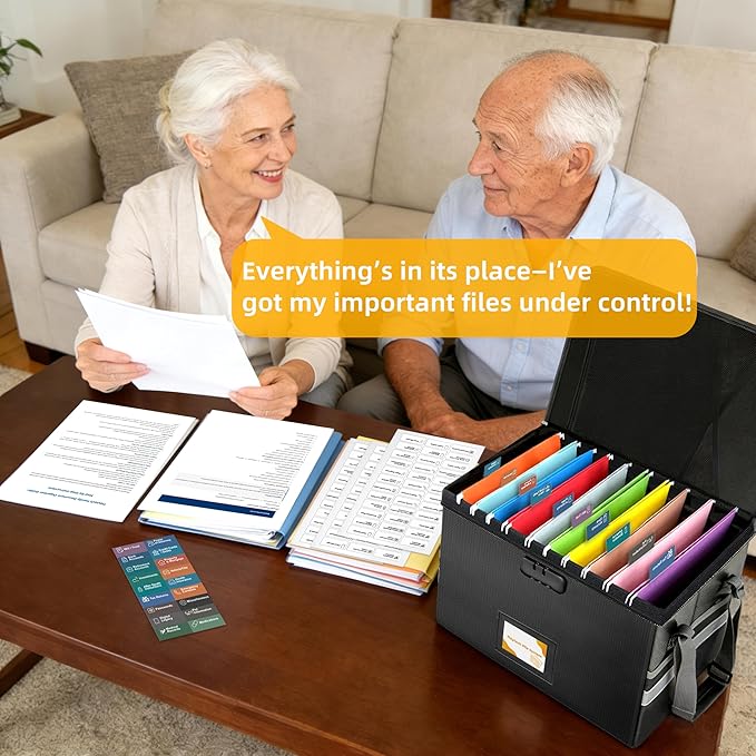 Deluxe Pro Large Next of Kin Box Organizer - Image 8