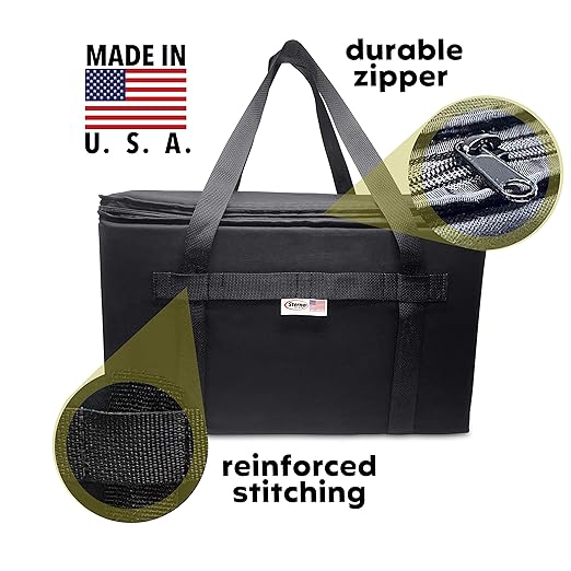 Sterno Trunk Buddy Insulated Leak Proof Organizer, Hot and Cold Food Bag - Image 7
