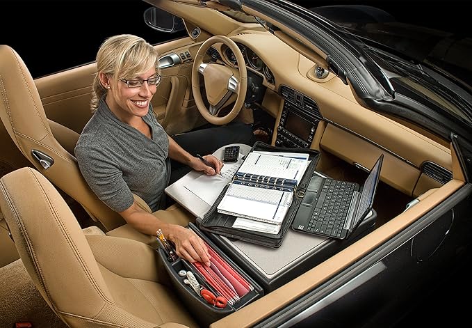 AutoExec GripMaster Car Desk for Your Vehicle Workstation and Mobile Office - Image 2