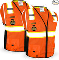 KwikSafety - Charlotte, NC - BIG KAHUNA Safety Vest Class 2 ANSI OSHA by KwikSafety