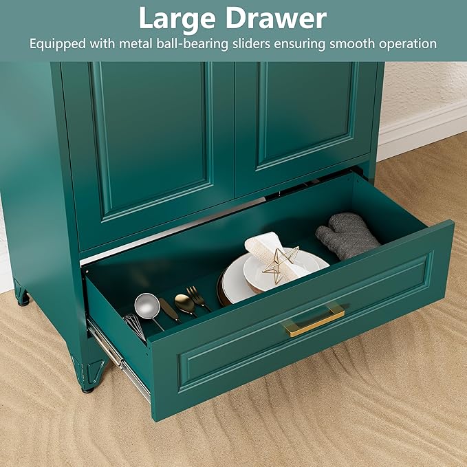 Metal Storage Cabinet, Large Cupboard - Image 5