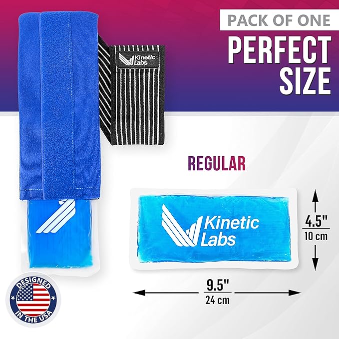 Ice Pack Wrap with Elastic Strap by Kinetic Labs - Image 4