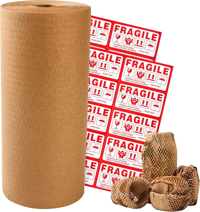 Honeycomb Packing Paper 12" Width X 400 FT by LuckyGuard