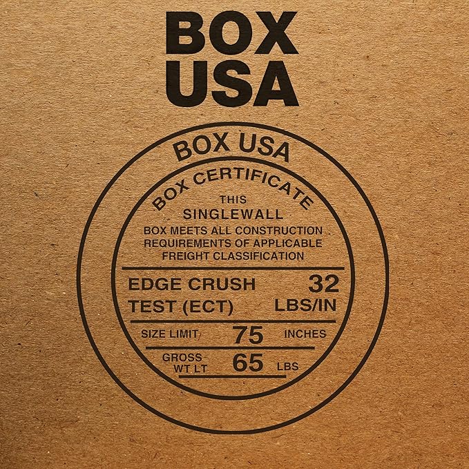BOX USA Shipping Boxes 12"L x 8"W x 5"H, Storage Box - Image 5