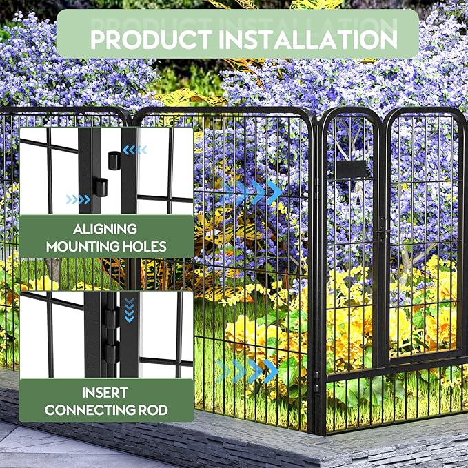 ZXMOTO Outdoor Garden Fence - Image 6