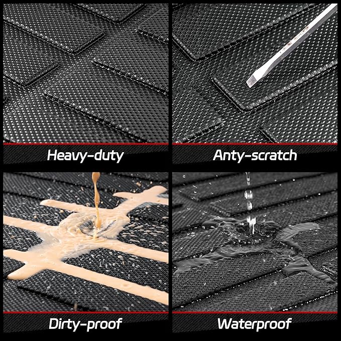 Cargo Liner Compatible with Volkswagen VW Tiguan 5 Passenger 2018-2024 Cargo Mat - Image 8