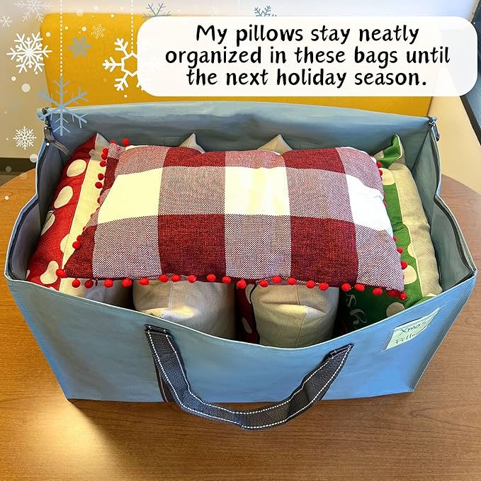 VENO 2 Pack Moving Bags and Large Christmas Storage Bins - Image 2