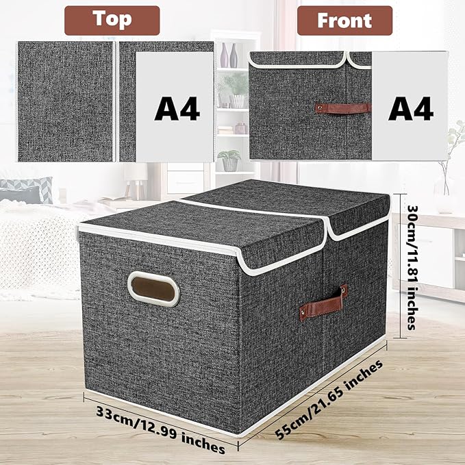 TYEERS Extra Large Collapsible Storage Bins - Image 2