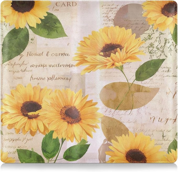 xigua Sunflower Car Registration and Insurance Holder, Leather Registration and by Unknown