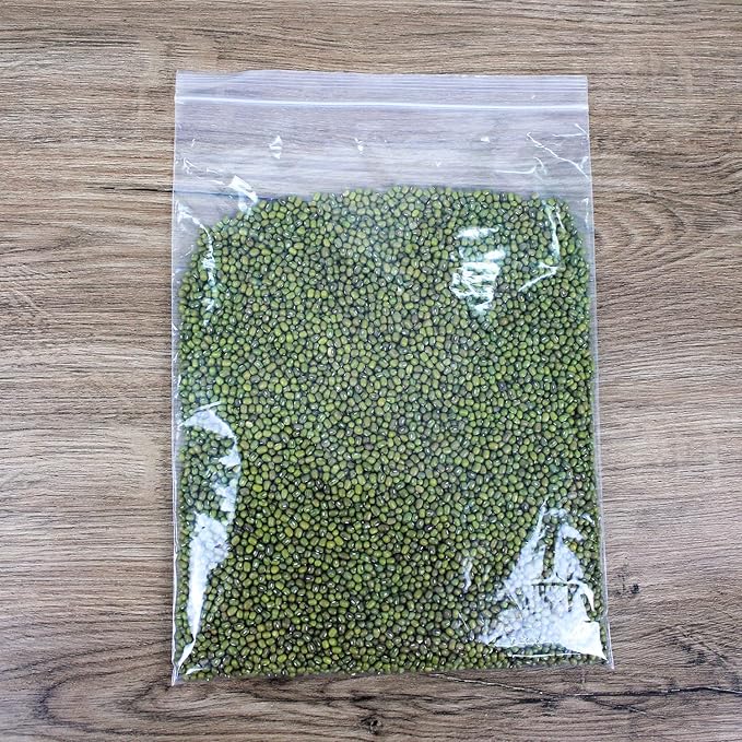 12" X 15" 2 Mil Clear Reclosable Zip Plastic Poly Bags - Image 3