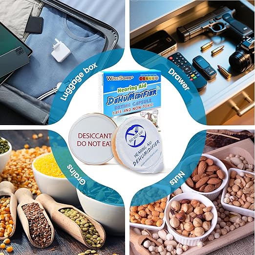 30 Gram 5 Packs Silica Gel Desiccant Canister, Moisture Absorbers - Image 6