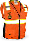 KwikSafety - Charlotte, NC - BIG KAHUNA Safety Vest Class 2 ANSI OSHA by KwikSafety