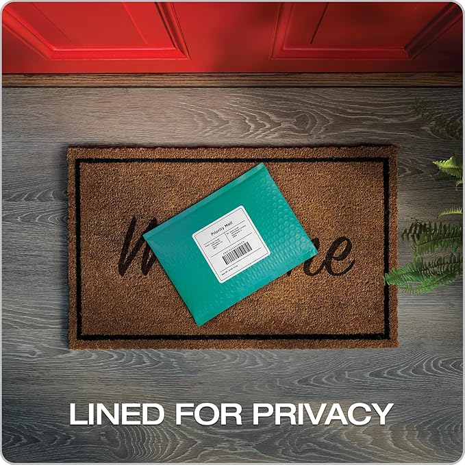 Quality Park Bubble Mailers, Turquoise Poly Mailers, Padded Envelopes, Shipping - Image 5