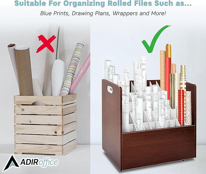 Adir Blue Print Storage Organizer - Image 7