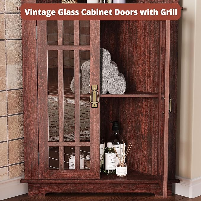 IRONCK Corner Cabinet, Home Space Saver - Image 5
