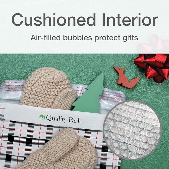 Quality Park Bubble Mailers, 8.25 x 11, Shipping Envelopes, Water Resistant - Image 3
