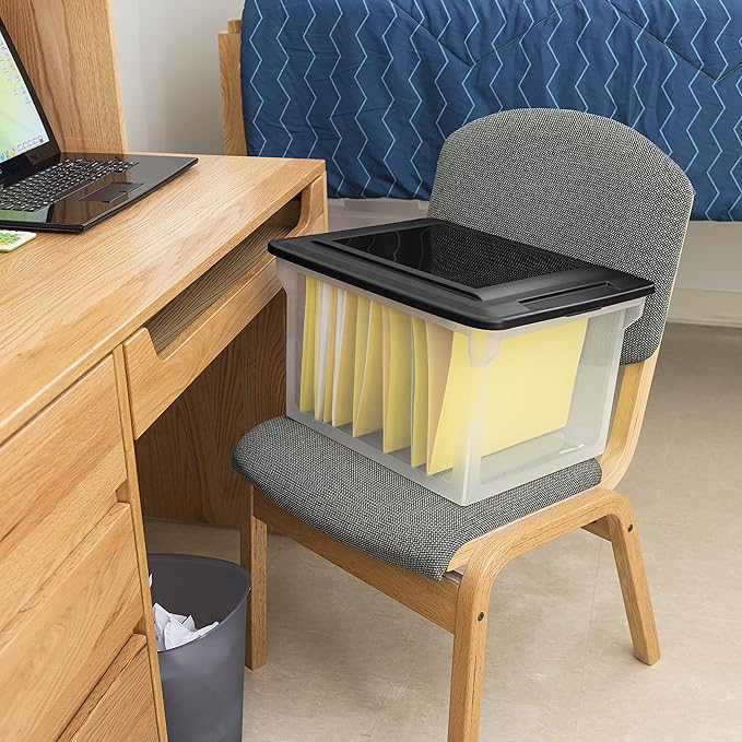 Sterilite File Box, Stackable Storage Bin - Image 7