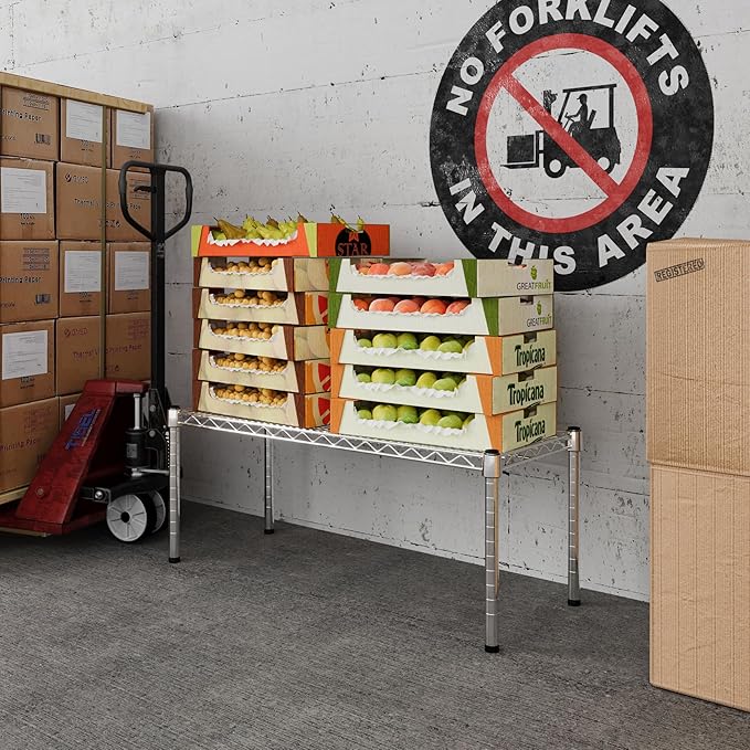 14" Deep x 36" Wide x 14" Height Wire Shelving Kit | 1-Tier | NSF Commercial - Image 5