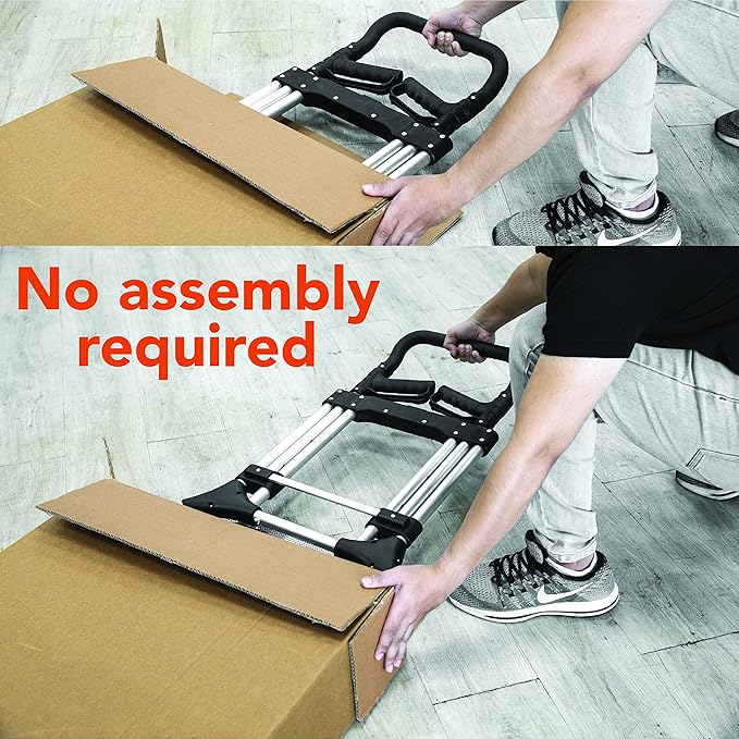 Olympia Tools 440 LB Aluminum Folding Hand Truck - Image 8