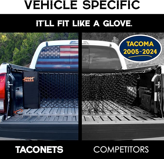 Envelope Cargo Net for Toyota Tacoma - Image 2