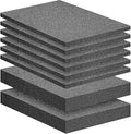 DECOHS 8 Pcs Polyurethane Foam Sheets- 2 Sizes Cuttable Foam Inserts by DECOHS