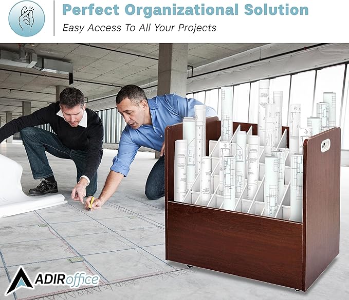 Adir Blue Print Storage Organizer - Image 6