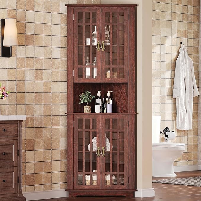 IRONCK Corner Cabinet, Home Space Saver - Image 3