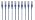 Monoprice Cat6A Ethernet Patch Cable - 10-Pack, Snagless RJ45, 550Mhz, 10G, UTP, Pure Bare Copper Wire, 30AWG, 25 Feet, Blue - SlimRun Series - Image 7