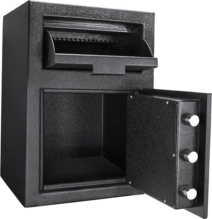 BARSKA AX12588 Standard Keypad Security Depository Drop Safe 1.03 Cubic Ft - Image 2